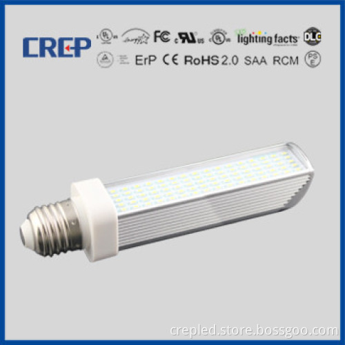 adjustable saa erp ul g24 led plc light 10w ra80